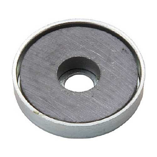 ｷｬｯﾌﾟ付ﾌｪﾗｲﾄ磁石 外径22.8mm×厚み5.2mm 1ﾊﾟｯｸ(10個)画像