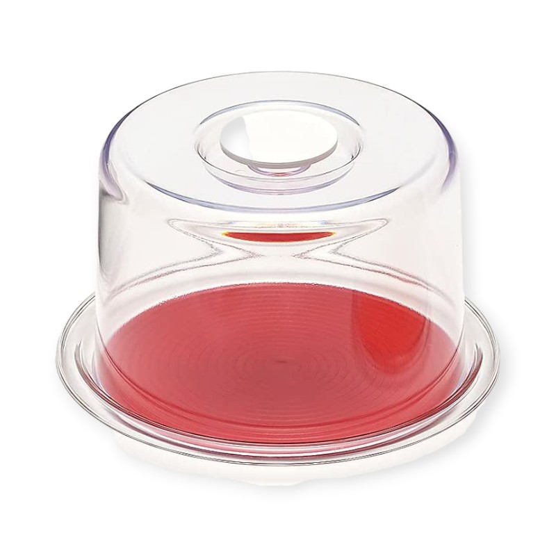 製菓・製パン用品 MT-1183 クリアラブリーハット 小 レッド画像