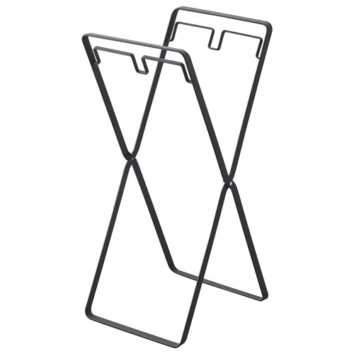 ﾚｼﾞ袋2連&30Lｺﾞﾐ袋ｽﾀﾝﾄﾞ ﾀﾜｰ ﾌﾞﾗｯｸ 1個画像