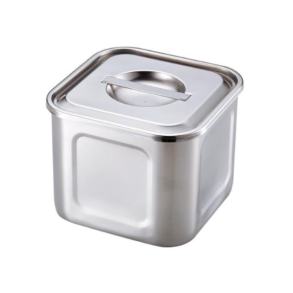 UK 角・深浅型キッチンポット 9cm YUKIWA画像