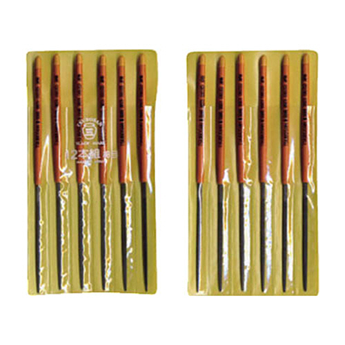 組ﾔｽﾘ 12本組(170mm) 角 細目 1ﾊﾟｯｸ(12本)画像