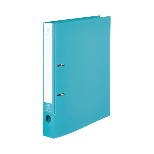 ＮＥＯＳ　リングファイルＡ４　背幅４２　ターコイズ