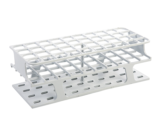 一体成型試験管立て（40穴） 白 20φmm画像