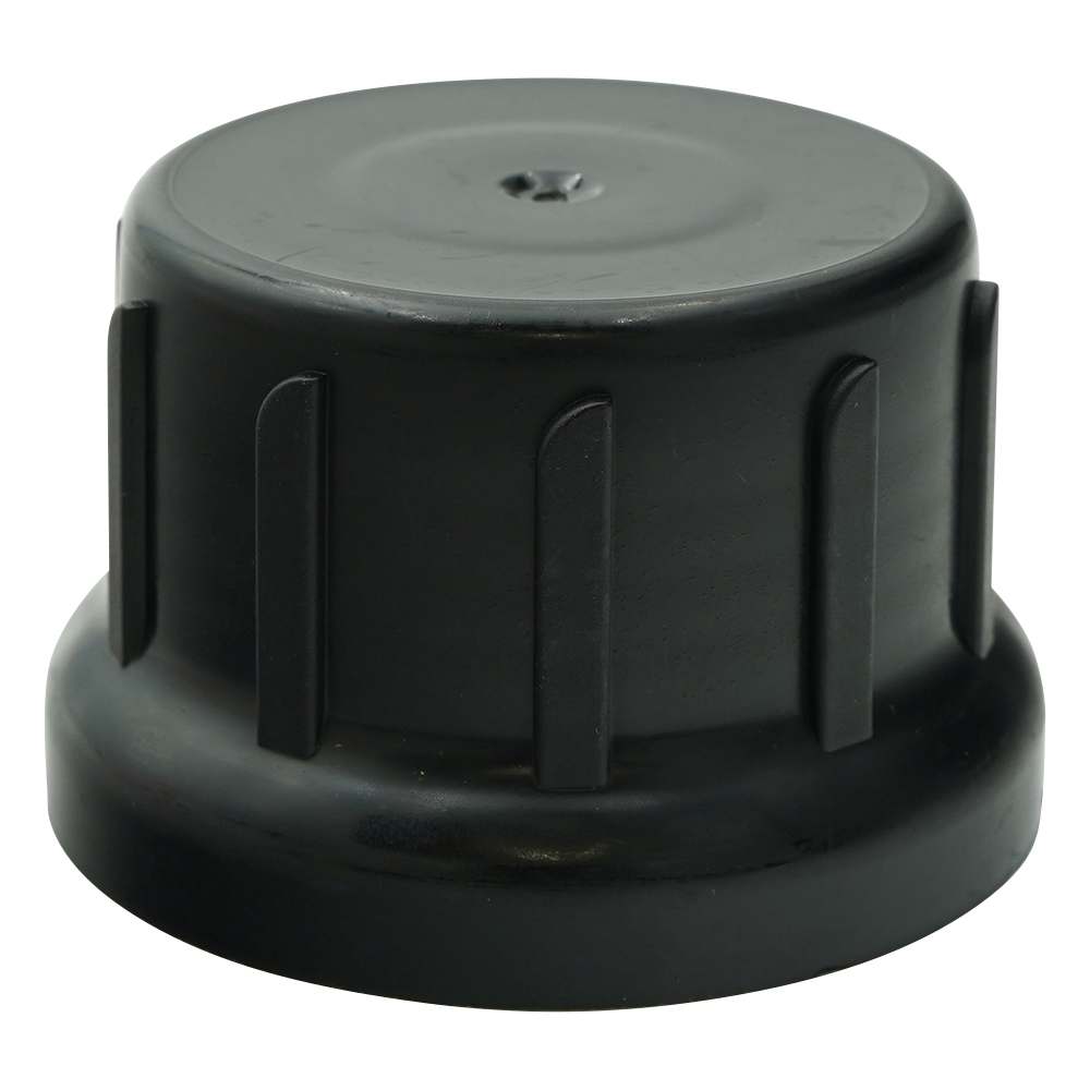 細口角瓶 （UN規格/リキッド） 専用キャップ（黒　φ45mm）画像