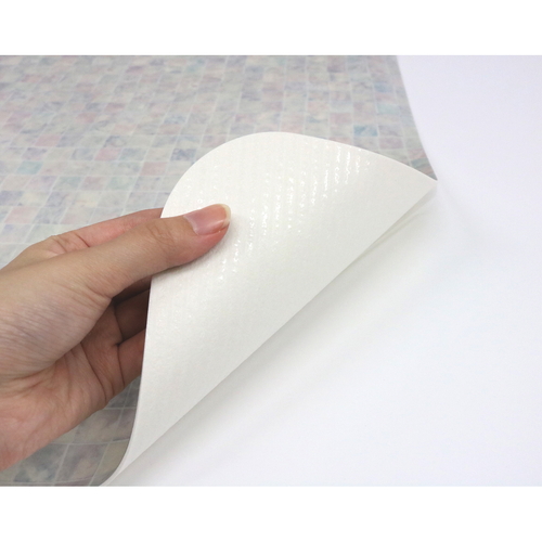 吸着キッチンマット　45x120cm　SEKM-4100　シェル 色とりどりのシェルデザインが施されたマットの全体像