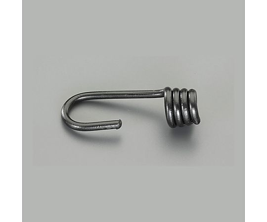 6.4-7.9mm バンジーコード用フック(4個) フックが整然と配置され、クリアなパッケージに収められた様子