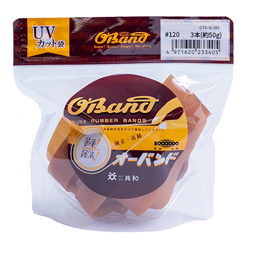 ｵｰﾊﾞﾝﾄﾞ #120 内径305mm 50g入 透明袋 1袋画像