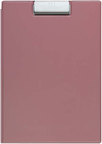 クリップホルダー（カバー付用箋挟）Ａ４桃　１０枚画像