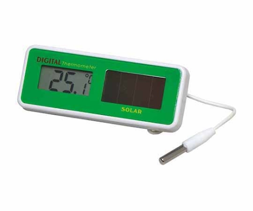 ソーラーサーモ 使用-10～+70℃(本体)-30～+70℃(外部センサ) ±1℃以内(0～50℃)画像