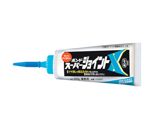 建築用シーリング剤 ボンド スーパージョイントX ライトアイボリー 500g画像