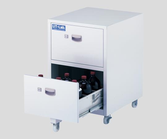 薬品保管ユニット（UT-Lab.・キャスター付き）　450×500×652mm　スチール製画像