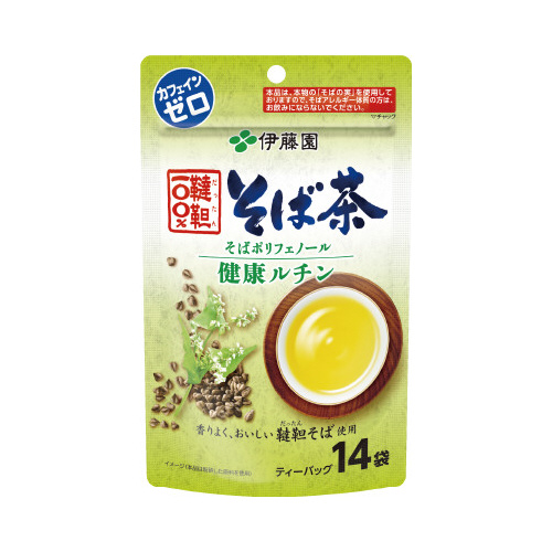 韃靼１００％そば茶ティーバッグ１４袋画像