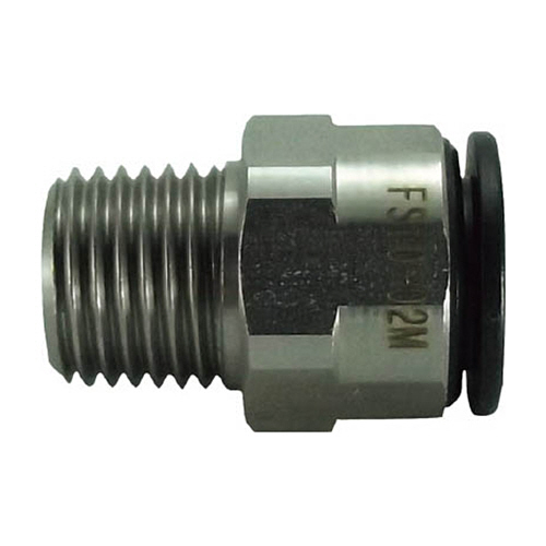 ﾀｯﾁｺﾈｸﾀｰﾌｧｲﾌﾞ ﾒｲﾙｺﾈｸﾀｰ 10mm･R1/4 1個画像