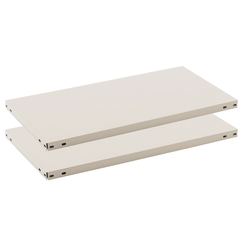 軽量物品棚　上下棚板セット　幅1200×奥行600mm　1セット(2枚:上下各1枚)