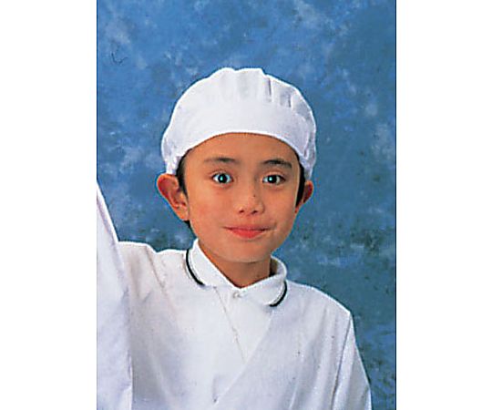 学童給食帽子(ホワイト)画像