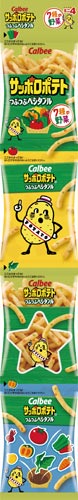 サッポロポテトつぶつぶベジタブルミニ　４連画像