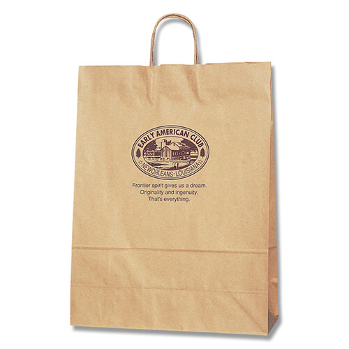 手提げ紙袋（アメリカンクラブ・丸紐・幅380×マチ150×高さ500mm）画像