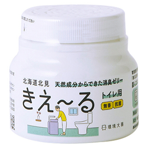 きえーる ﾄｲﾚ用 ｾﾞﾘｰﾀｲﾌﾟ 無香 本体 160g 1個画像