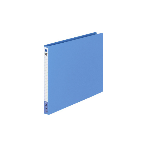 レターファイル（色厚板紙）　Ａ４横　青　１冊