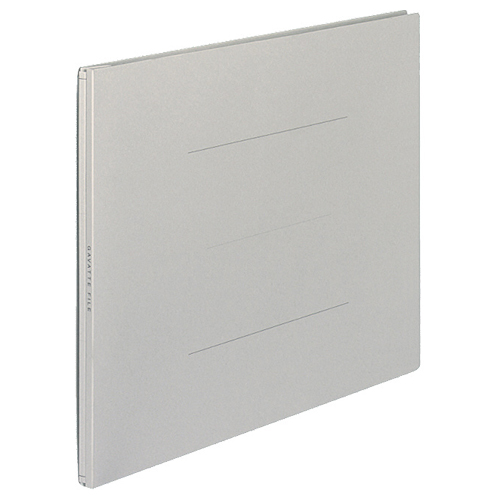 ｶﾞﾊﾞｯﾄﾌｧｲﾙ(紙製) B4ﾖｺ 1000枚収容 背幅13-113mm ｸﾞﾚｰ 1ｾｯﾄ(10冊)画像