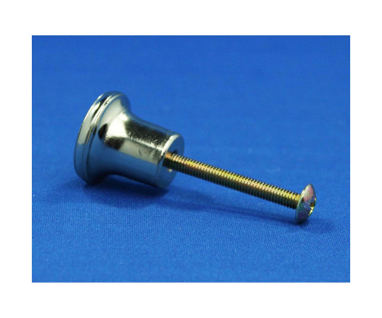 真鍮ホームツマミ　ホワイト　22mm 光沢のあるホワイトの表面と直径22mmのシンプルなデザインが際立つツマミ