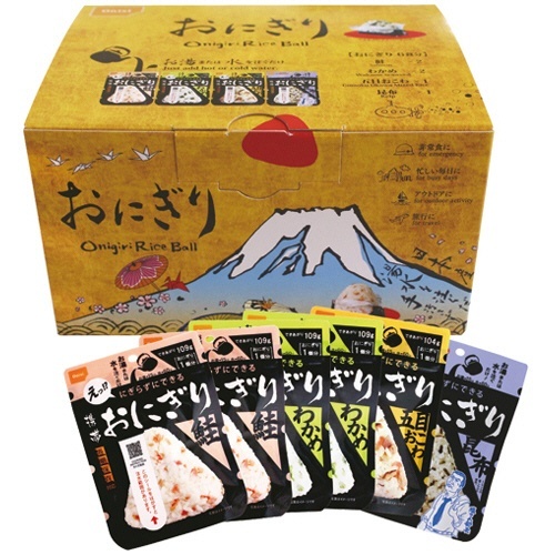 携帯おにぎり6食セット 5年保存 1箱