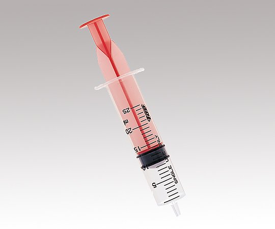 プラスチックシリンジ（針なし・レッド）5mL 1箱（100本入）画像