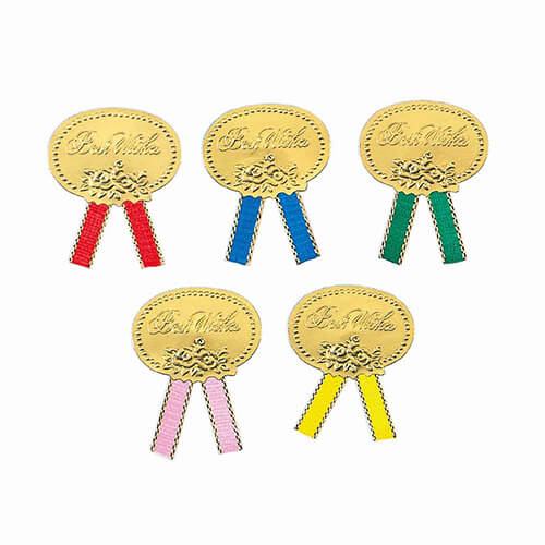 ギフトラッピングに！リボン付きの使い勝手良いギフトシールアソート