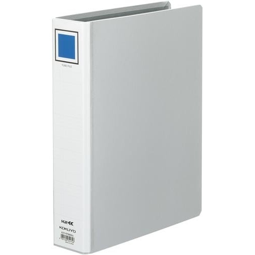 両開きチューブＦ＜Ｋ２＞Ａ４縦背幅６５ｍｍ銀３冊画像