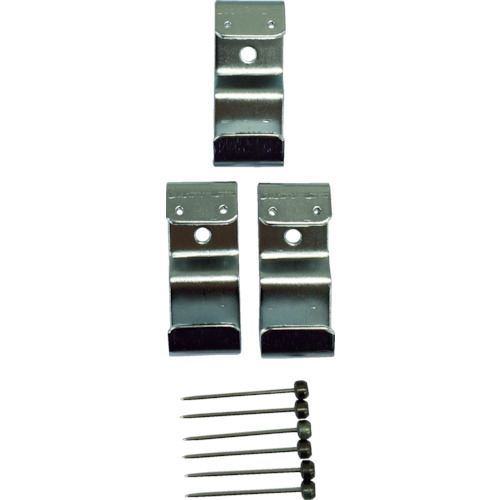 新建材用ｶﾍﾞ掛金具 1ﾊﾟｯｸ(3個)画像