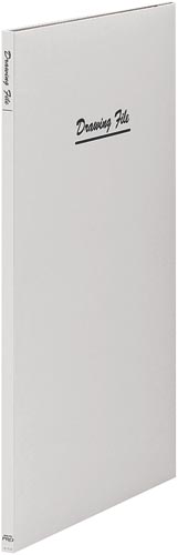 図面ファイル　超スリムタイプ二つ折りＡ２濃灰×１０画像