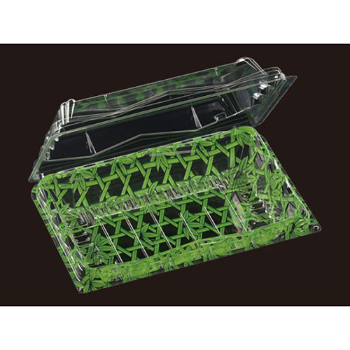 エフピコ フードパック SA氷河18-12 竹あみ緑画像