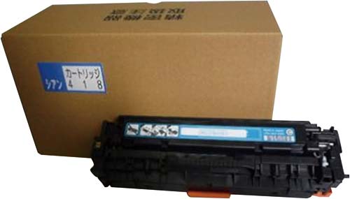 リサイクル（プール）カートリッジ４１８Ｃ　シアン画像