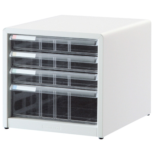 ｱﾊﾞﾝﾃV2 ﾚﾀｰｹｰｽ A4ﾀﾃ 浅3段･深1段 白 1台画像