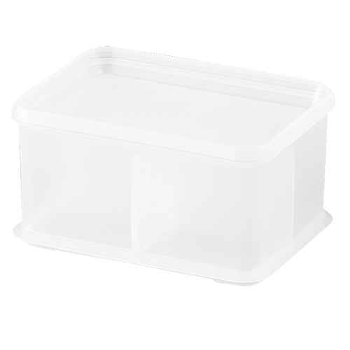 小物入れ 幅13×奥行10×高さ7cm インボックス ピコアト SSサイズ 仕切り フタ付き画像