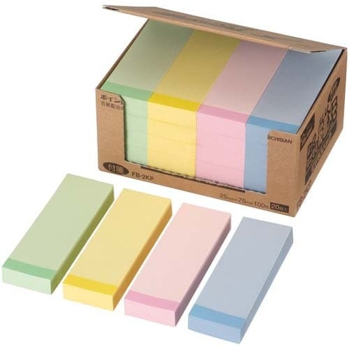 ポイントメモビジネスパック　２５×７５　２０冊入画像