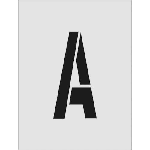 ステンシル　A　文字サイズ250×125mm　1枚画像