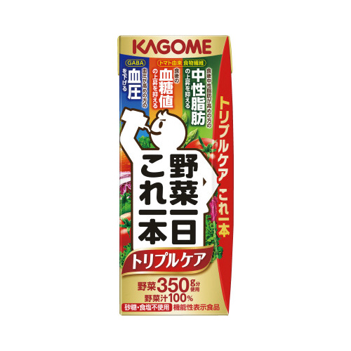 野菜一日これ一本トリプルケア２００ｍｌ×２４本画像