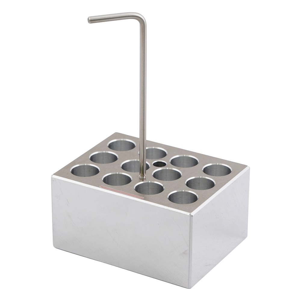 ホットドライバス用アルミブロック　φ16.5mm試験管　12本用画像