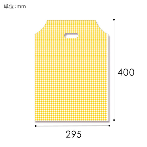 商品のお持ち帰りに！手抜き加工のポリ袋