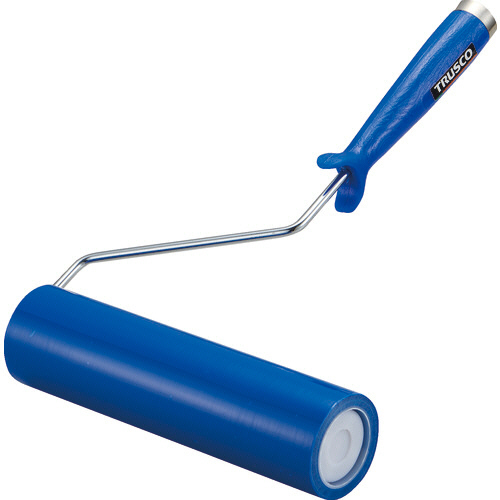 ｸﾘｰﾝﾙｰﾑ用粘着ﾛｰﾗｰ 8ｲﾝﾁ用ﾊﾝﾄﾞﾙ 粘着ﾛｰﾗｰﾌﾞﾙｰ1巻付 2重袋入 1本画像