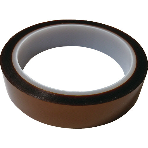 ﾎﾟﾘｲﾐﾄﾞ粘着ﾃｰﾌﾟ 20mm×33m 茶褐色 1巻画像