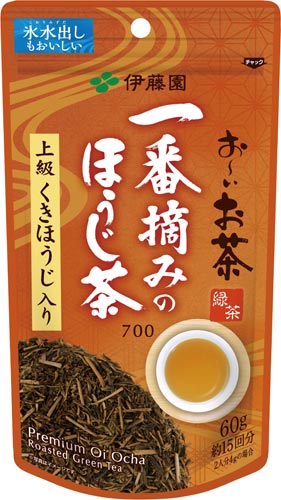 おーいお茶　一番摘みのほうじ茶７００　６０ｇ画像