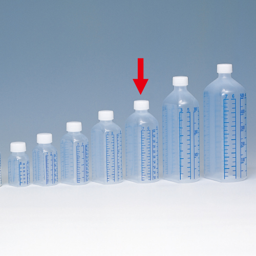 ﾌﾟﾘﾝﾄﾒﾓﾘ瓶 青目盛 200ml 1ｾｯﾄ(80本)画像