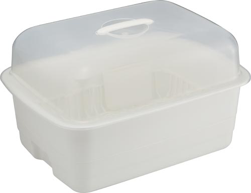 Ｈ＆Ｈディッシュドレイナーフード付Ｌ　ホワイト