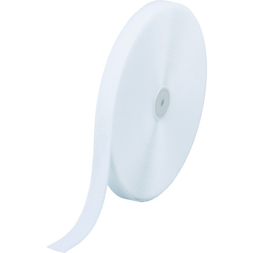 ﾏｼﾞｯｸﾃｰﾌﾟ 縫製用B側 幅16mm×長さ25m 白 1巻画像