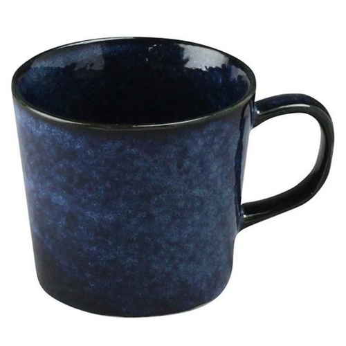 マグカップ 320ml ナチュラルカラー 磁器 食器 美濃焼 ネイビー画像
