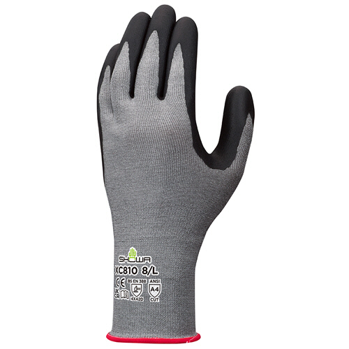 XC810 ﾌｫﾙﾃｯｸｽﾆﾄﾘﾙﾊﾟｰﾑ手袋 XL ｸﾞﾚｰ 1ｾｯﾄ(60双)画像