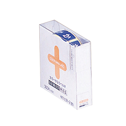 ｶﾗｰかなﾗﾍﾞﾙM ﾛｰﾙﾀｲﾌﾟ ｢か｣ 1箱(300片)画像