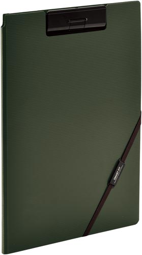 クリップファイル　Ａ４Ｅ　オリーブ　１０冊画像